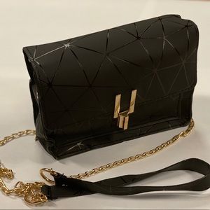 NEW very cute black mini purse !!